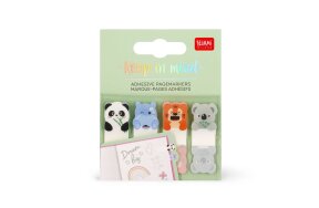 ΣΕΛΙΔΟΔΕΙΚΤΕΣ ΑΥΤΟΚΟΛΛΗΤΟΙ LEGAMI KEEP IN MIND ANIMALS- PAGE MARKERS SKNKIT3